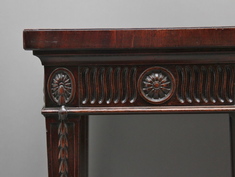 Large 18th Century mahogany serving table View VIII