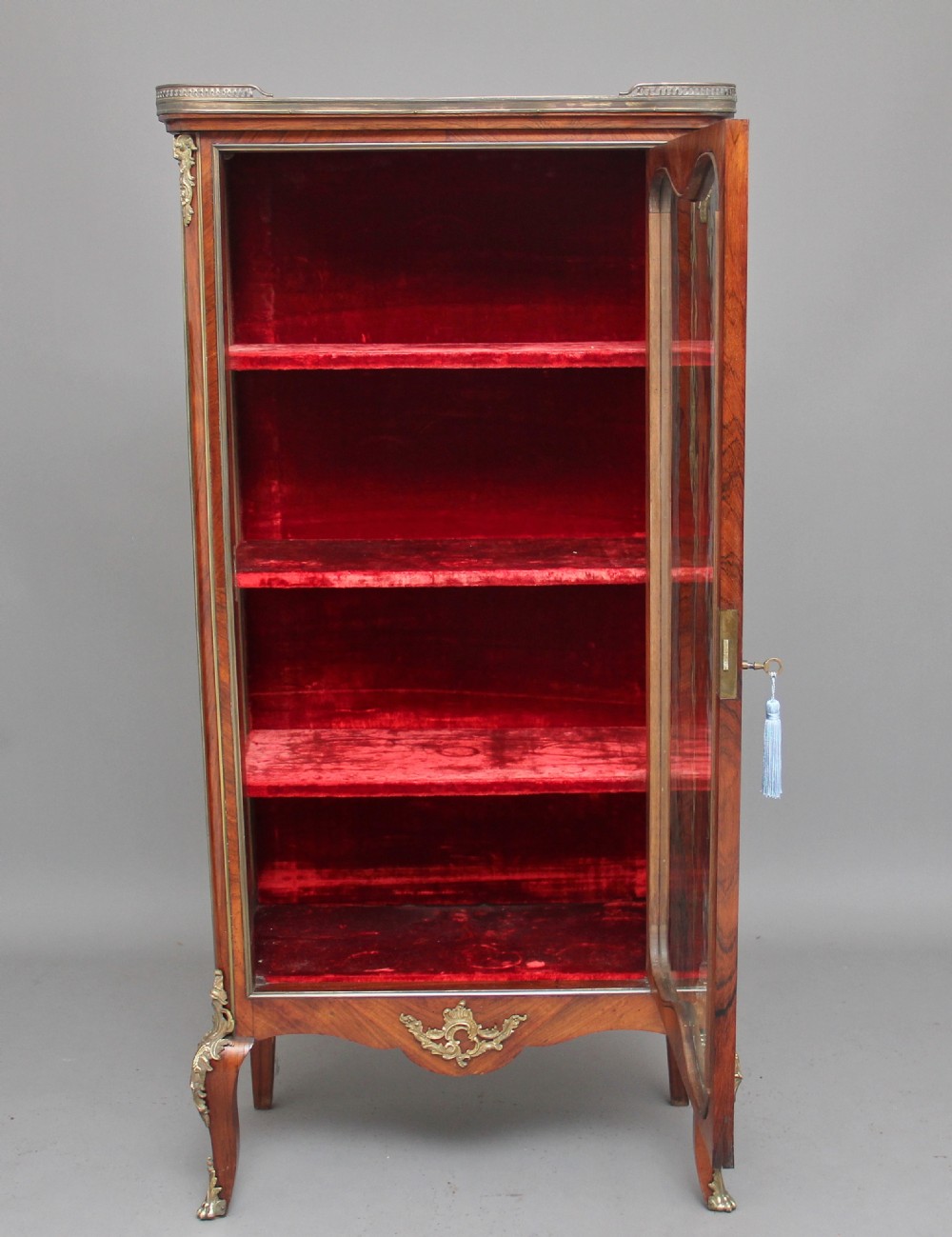 19th Century Kingwood display cabinet View III