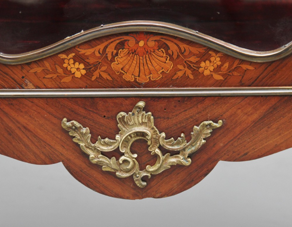 19th Century Kingwood display cabinet View XII
