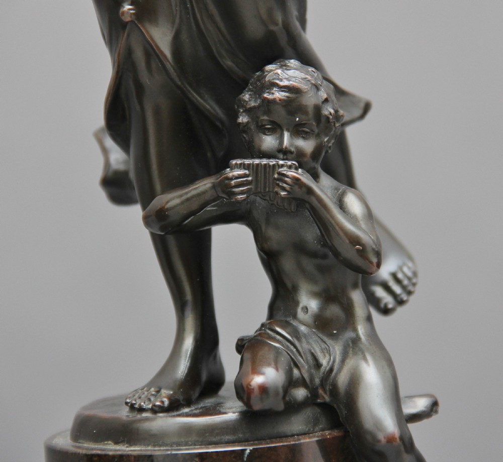 A pair of 19th Century classical bronze figures View VII