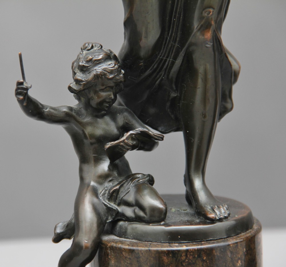 A pair of 19th Century classical bronze figures View VIII