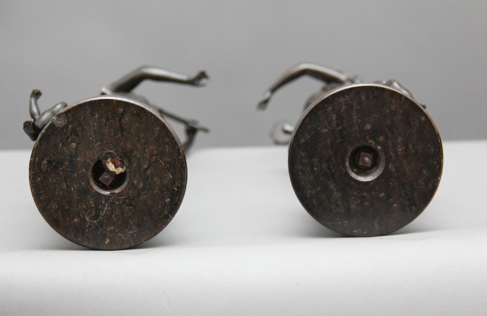 A pair of 19th Century classical bronze figures View XII