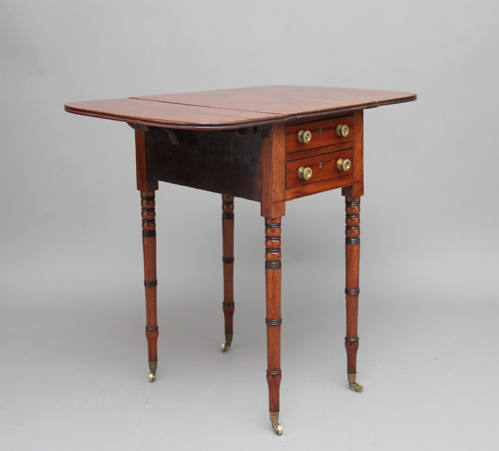 19th Century mahogany drop leaf table View III
