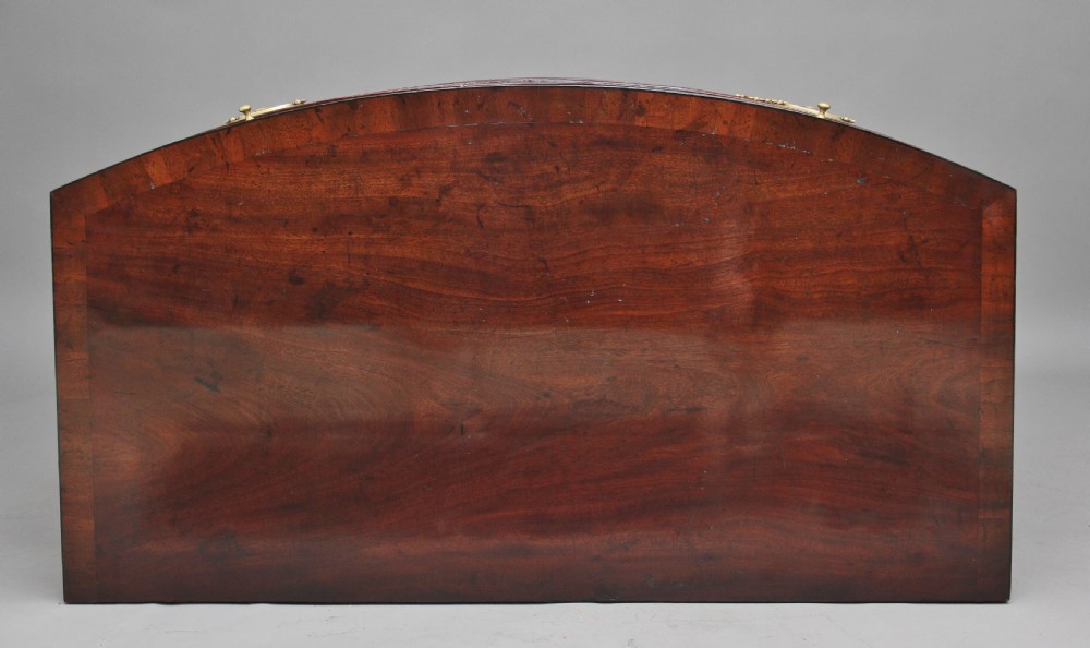 18th Century mahogany bowfront chest View XI
