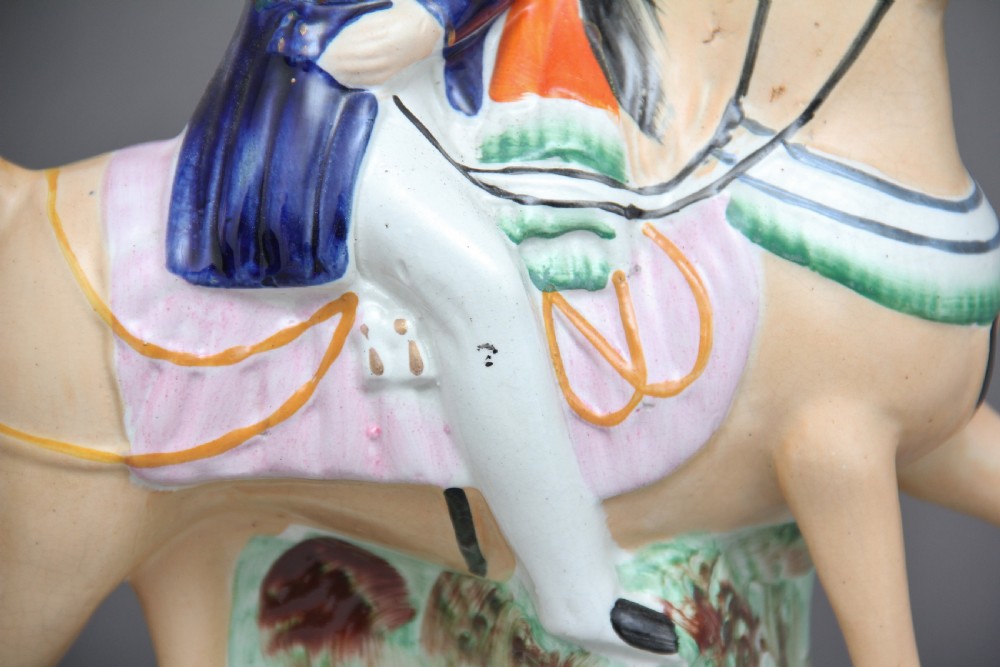 Pair of 19th Century Staffordshire figures View VIII
