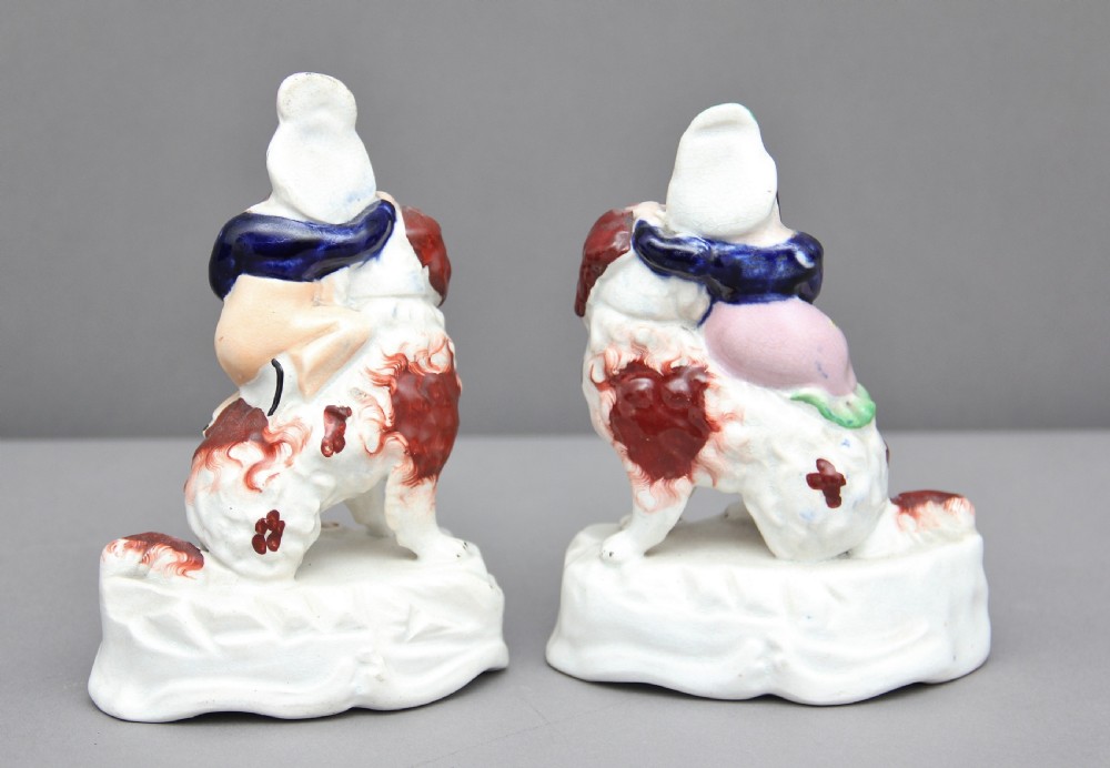 Pair of Staffordshire figures View III
