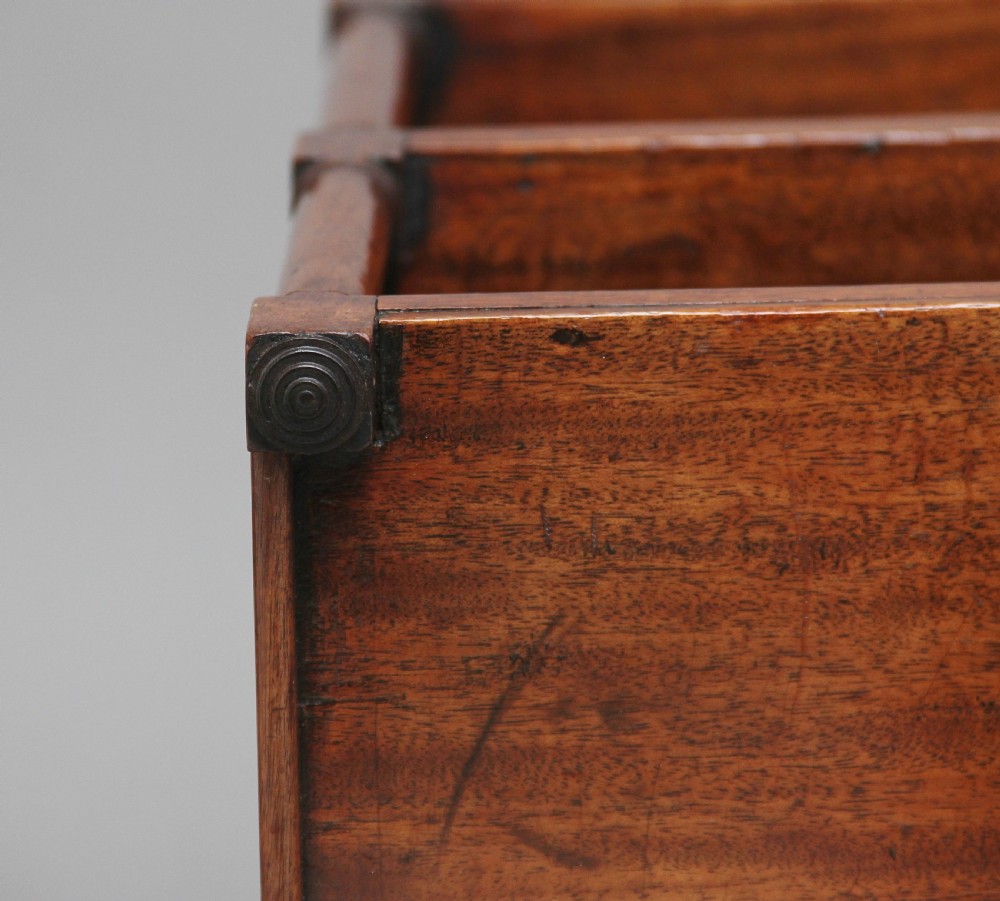 Early 19th Century three tier mahogany whatnot View IX