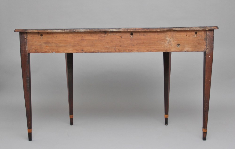 18th Century Italian walnut console table View V
