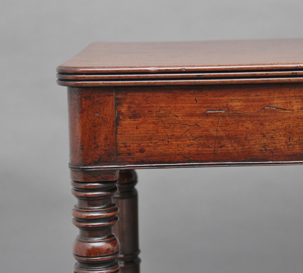 19th Century mahogany serving table View II