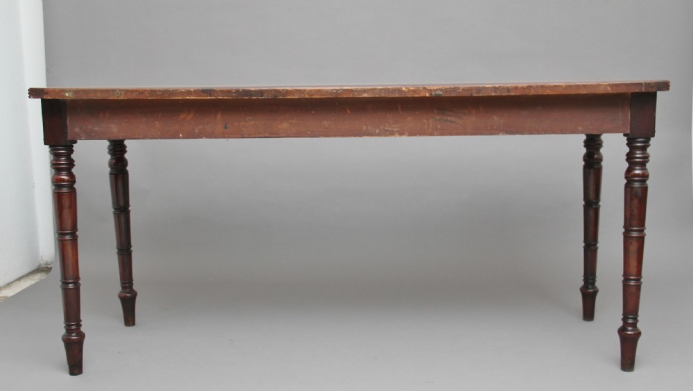 19th Century mahogany serving table View V