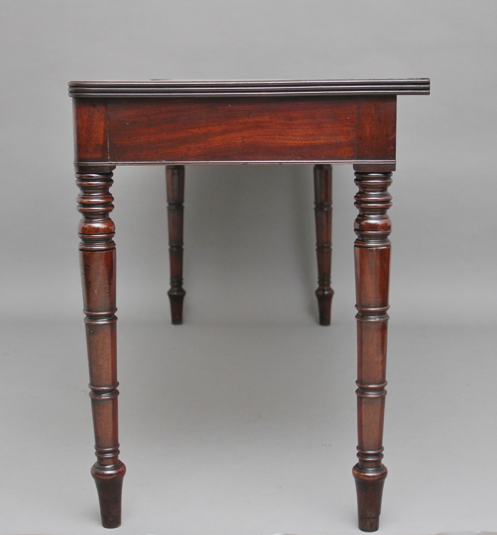 19th Century mahogany serving table View VII