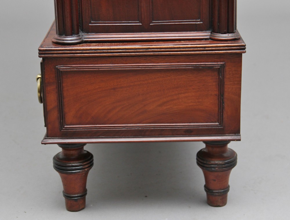 19th Century mahogany open bookcase in the Gothic style View XIII