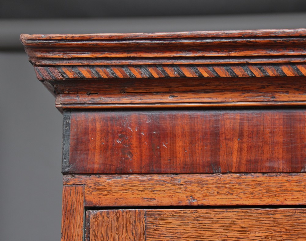 18th Century oak housekeepers cupboard View IX