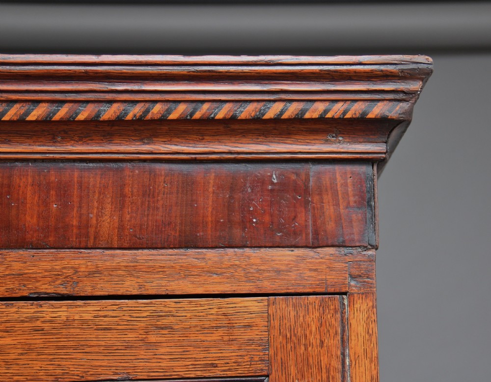 18th Century oak housekeepers cupboard View X