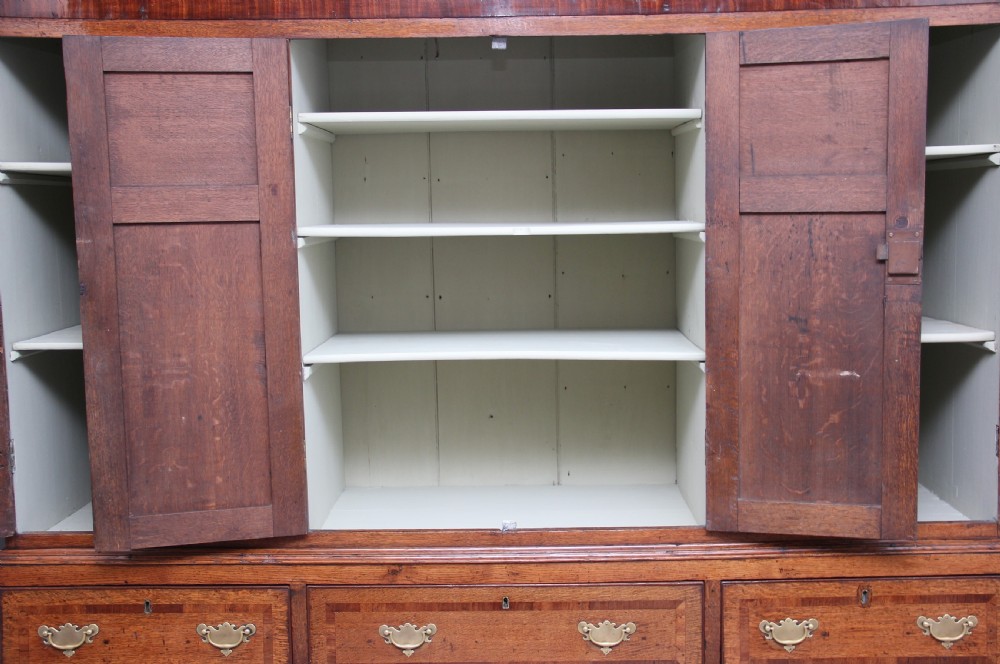 18th Century oak housekeepers cupboard View XIV
