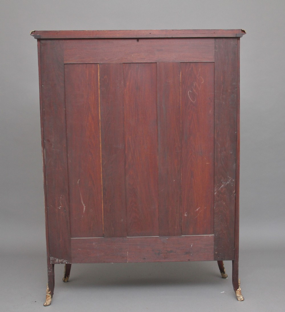 19th Century French Kingwood and ormolu display cabinet View IV