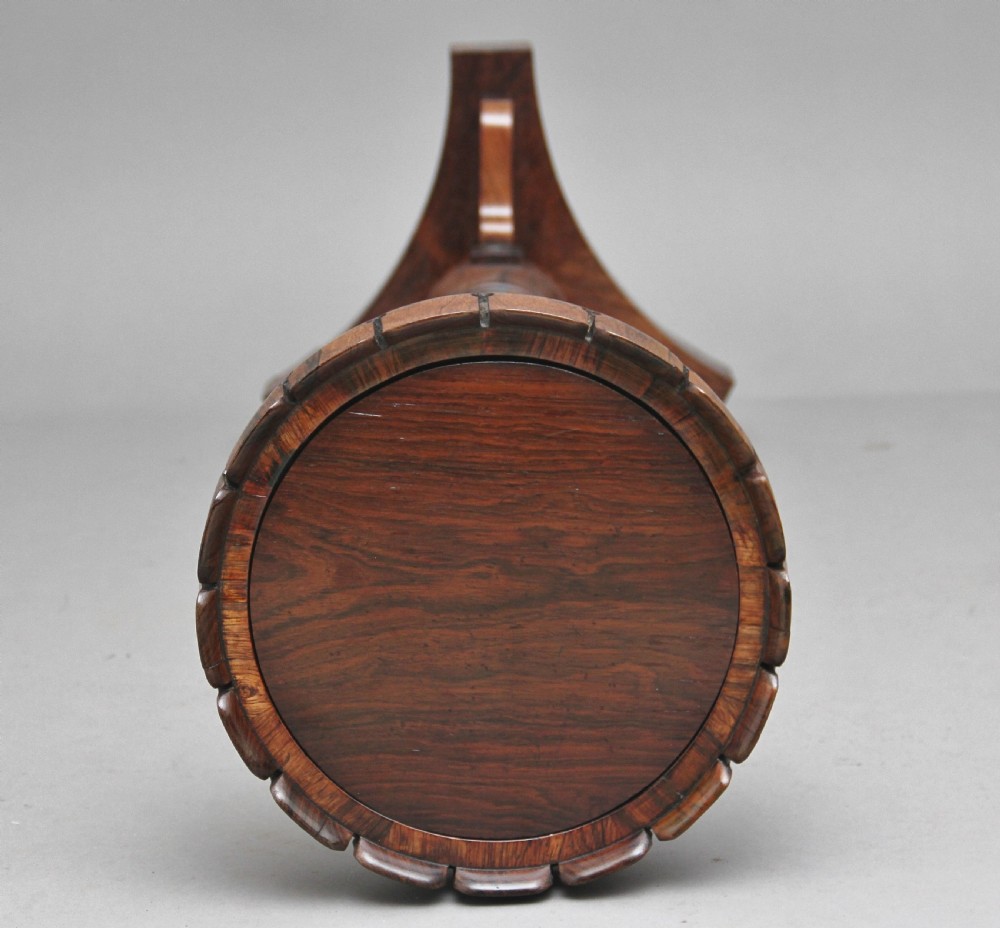 19th Century rosewood plant stand View V