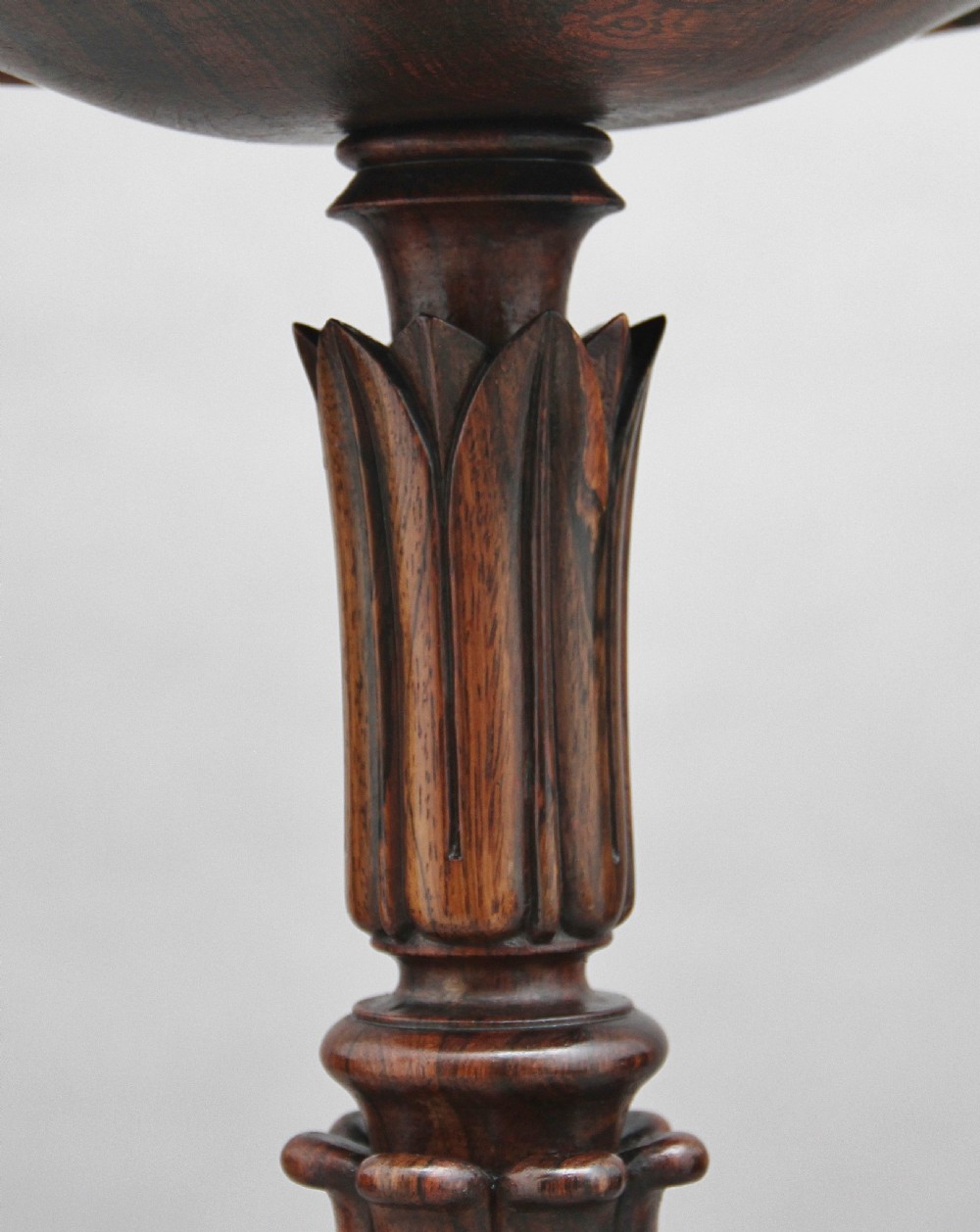 19th Century rosewood plant stand View IX