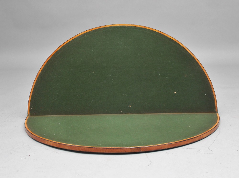 Early 19th Century satinwood card table View VII