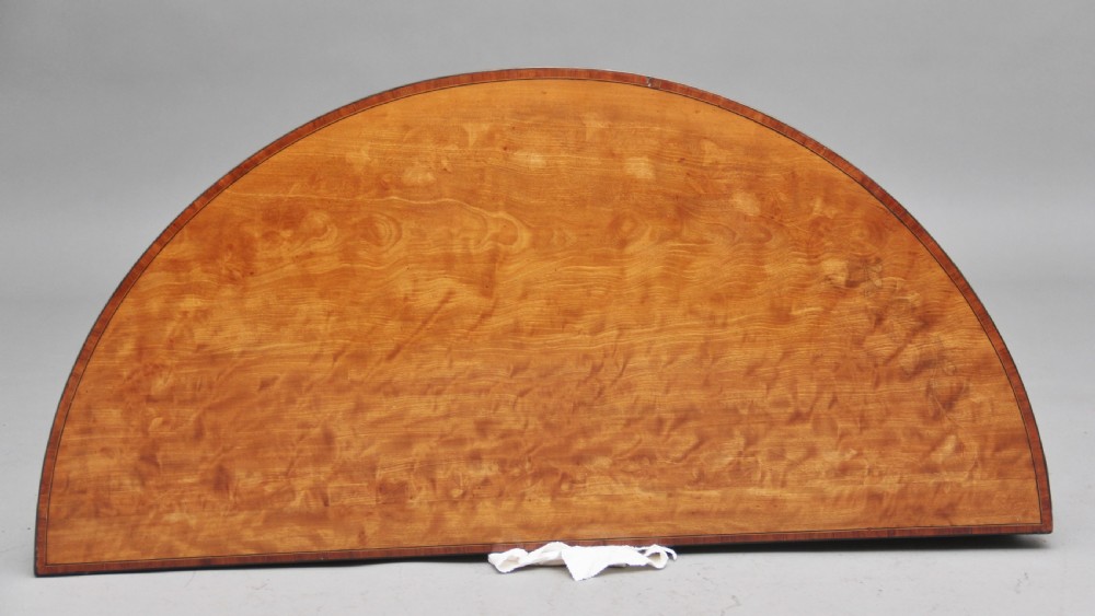 Early 19th Century satinwood card table View VIII