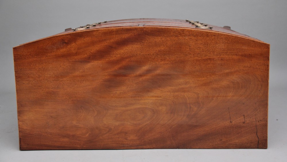 Early 19th Century mahogany bowfront chest View IX
