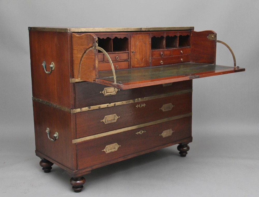 19th Century Anglo-Indian military chest