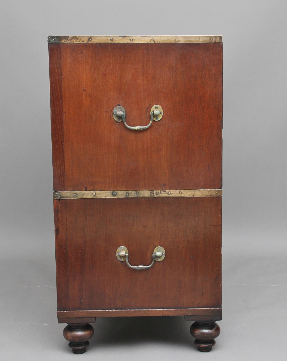 19th Century Anglo-Indian military chest View V