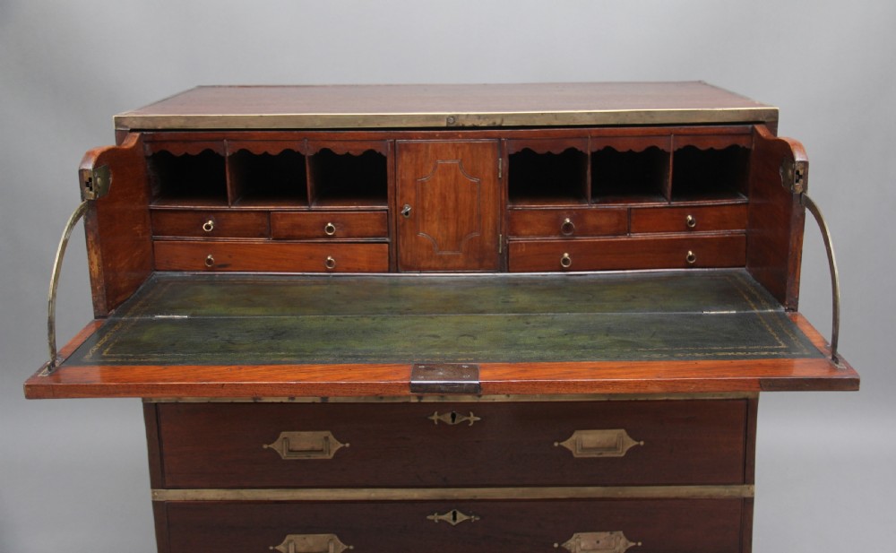 19th Century Anglo-Indian military chest View VIII