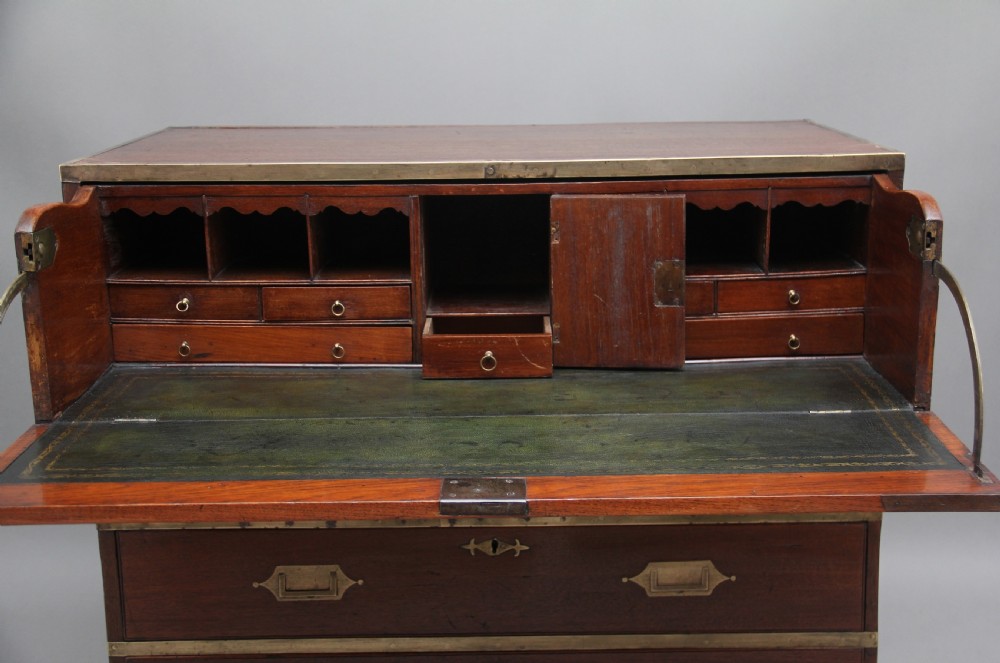 19th Century Anglo-Indian military chest View X