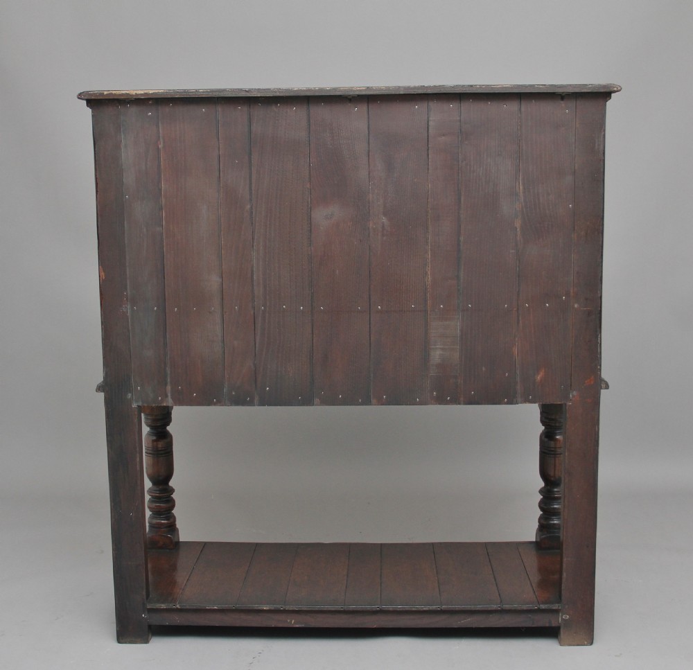 Early 20th Century oak drinks cabinet View VI