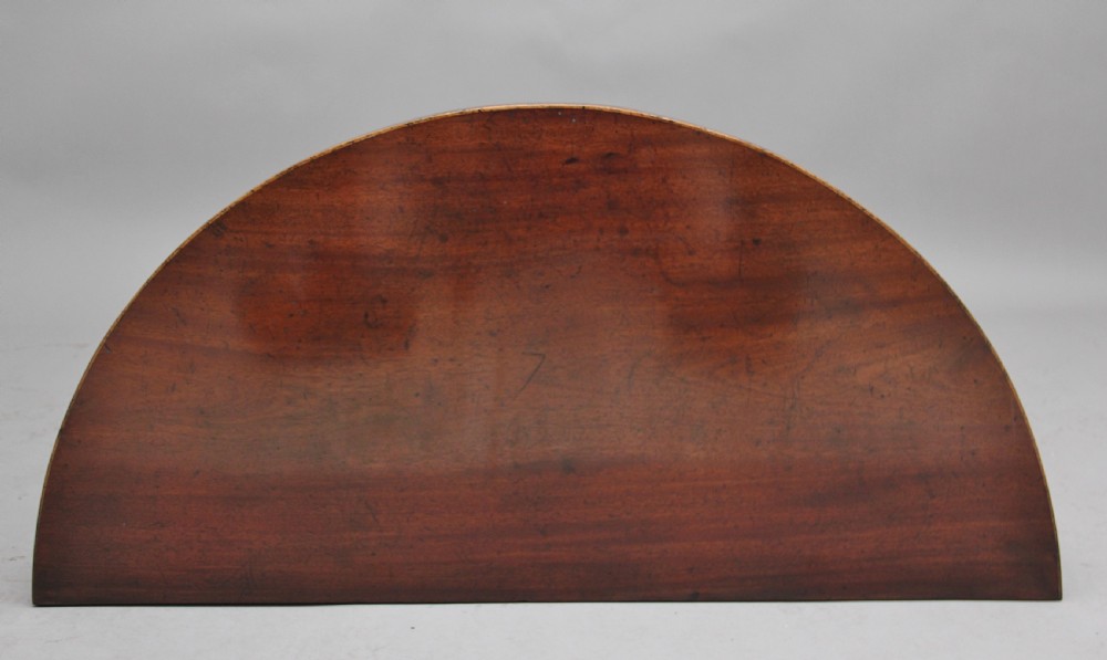 Pair of early 20th Century mahogany console tables View VII