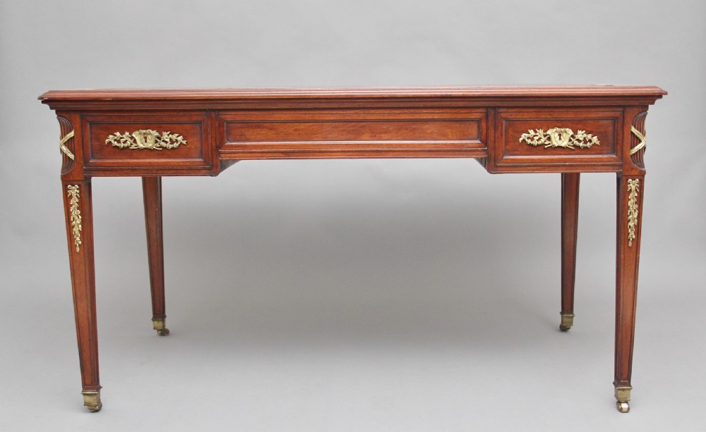 Early 19th Century mahogany directoire writing desk View VI