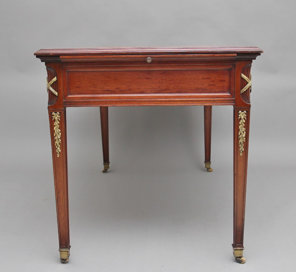 Early 19th Century mahogany directoire writing desk View VII
