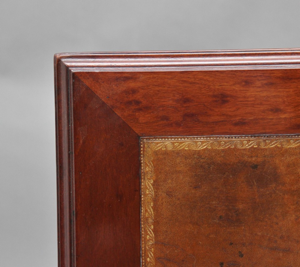 Early 19th Century mahogany directoire writing desk View IX