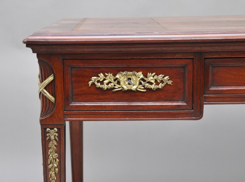Early 19th Century mahogany directoire writing desk View X