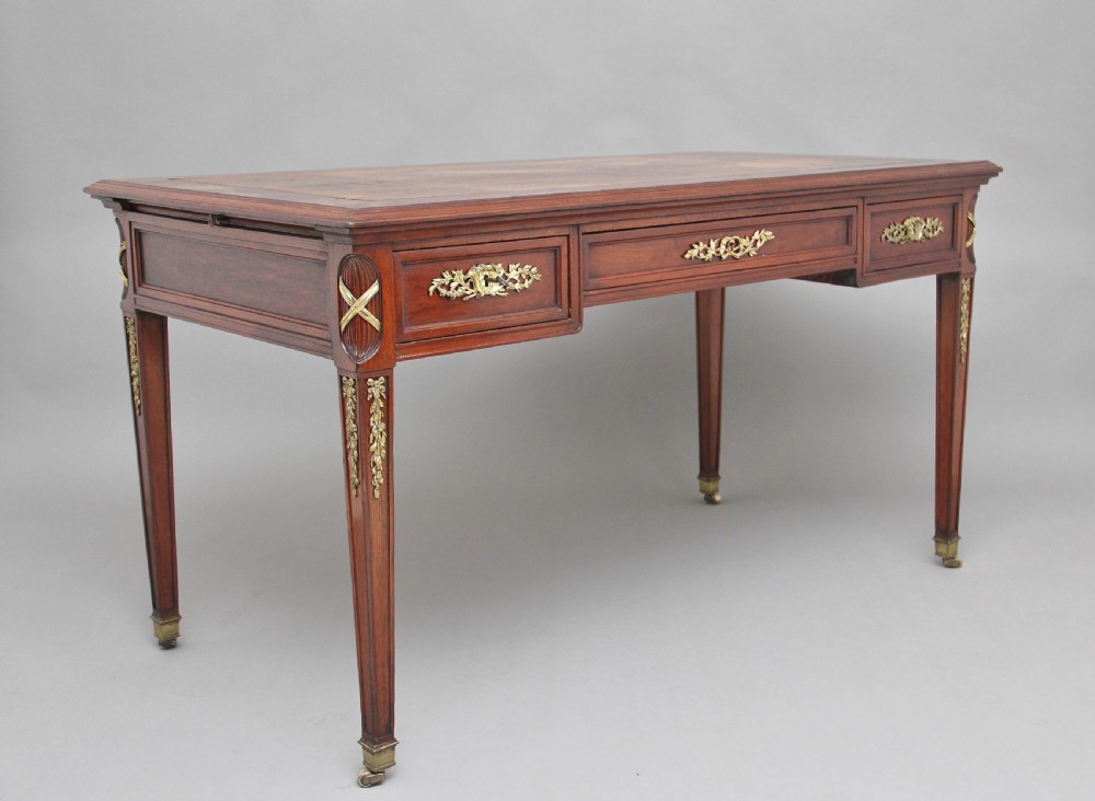 Early 19th Century mahogany directoire writing desk View XVI