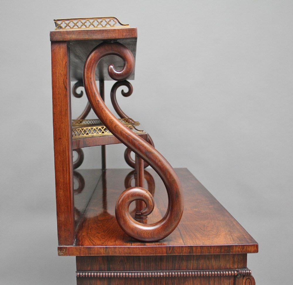 Early 19th Century rosewood cabinet View V