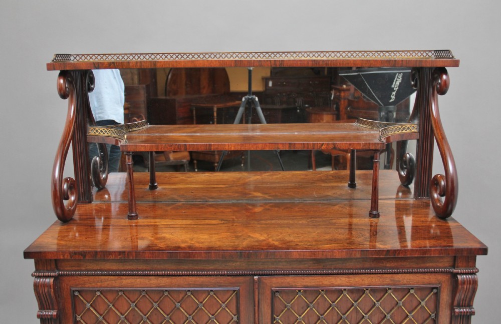 Early 19th Century rosewood cabinet View IX