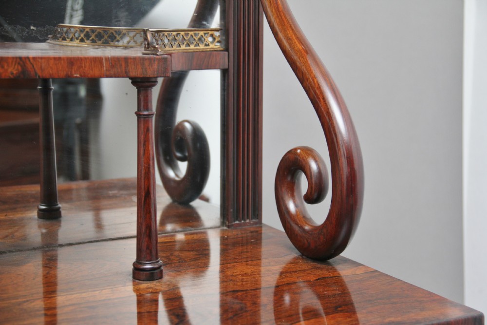 Early 19th Century rosewood cabinet View XV