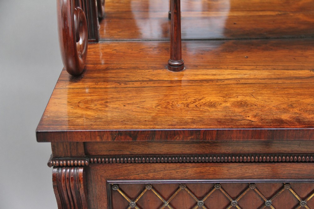 Early 19th Century rosewood cabinet View XVI
