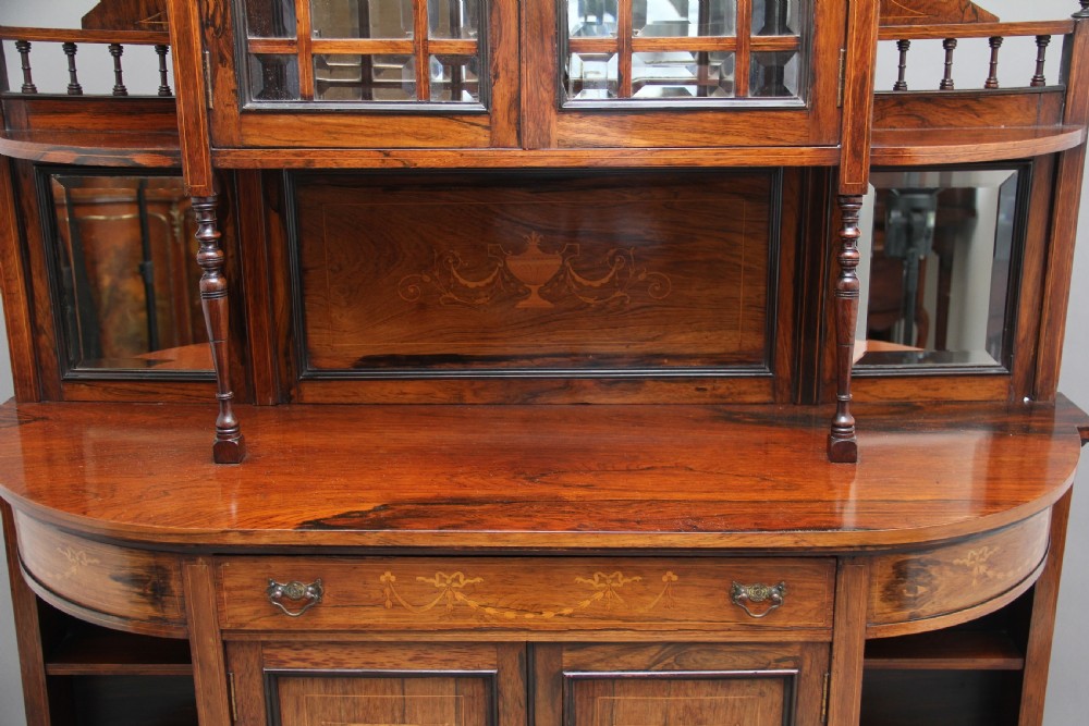 19th Century rosewood and inlaid cabinet View VIII