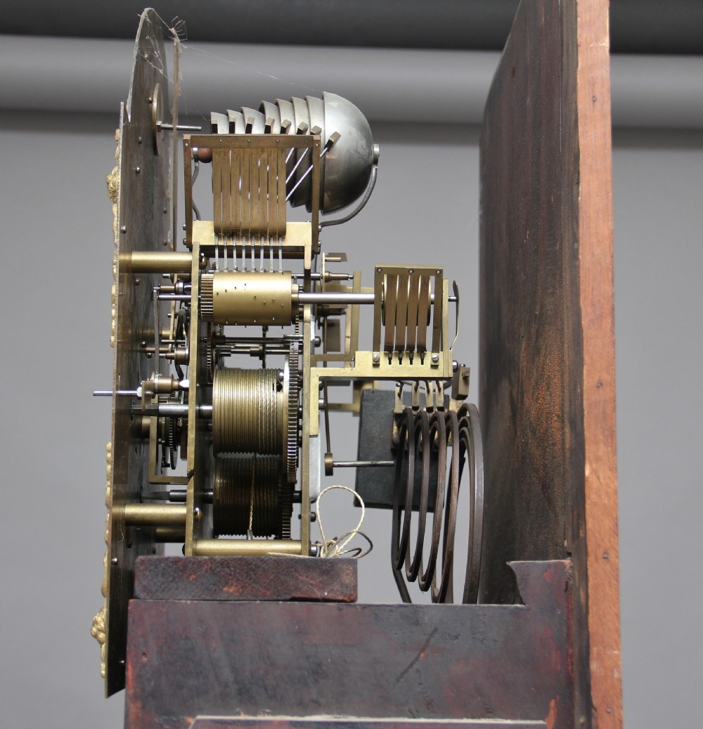 Early 20th Century inlaid mahogany longcase clock View VII