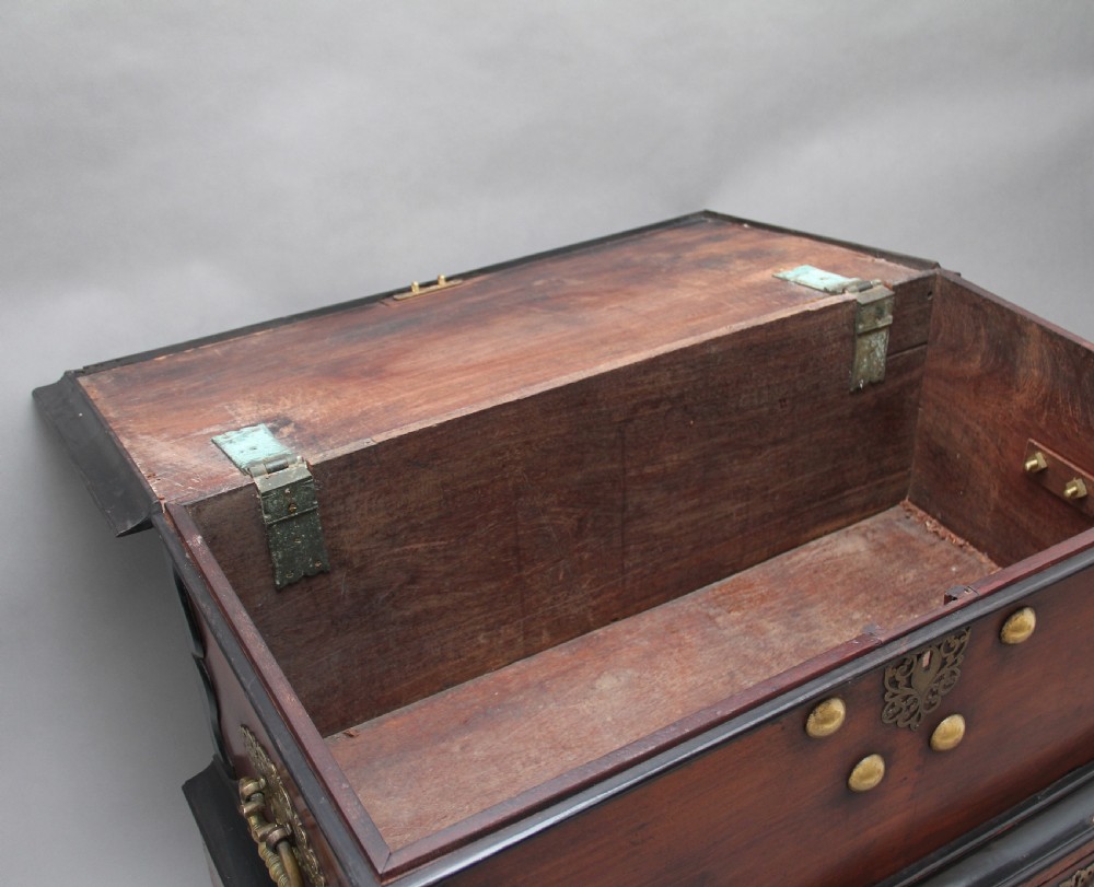 Early 19th Century teak and ebony chest View XIV