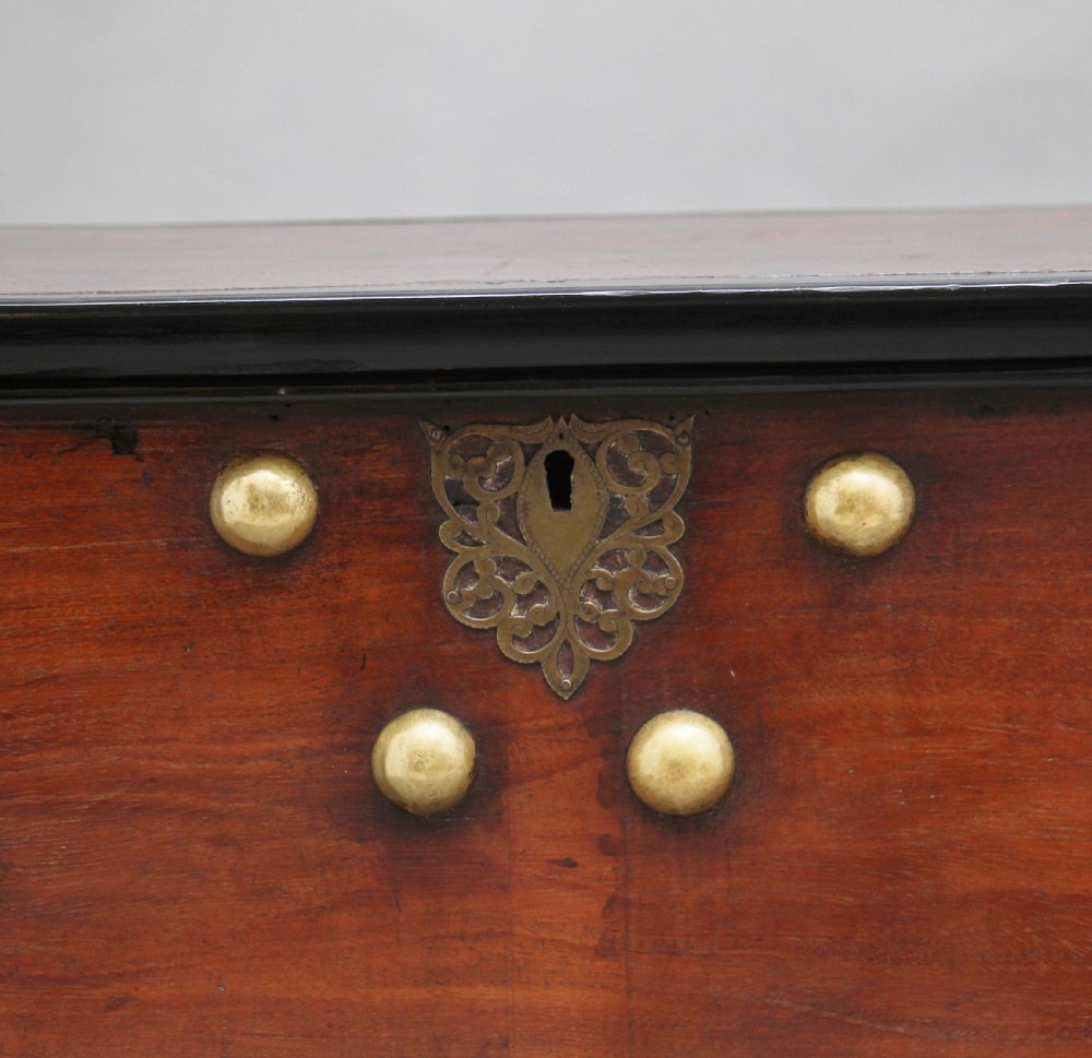 Early 19th Century teak and ebony chest View XV