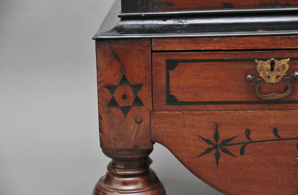 Early 19th Century teak and ebony chest View XVIII