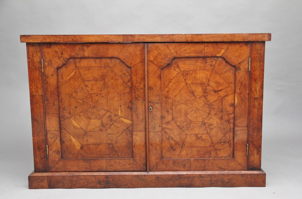 Early 19th Century pollard oak cabinet
