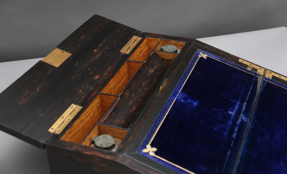 19th Century coromandel writing slope View V