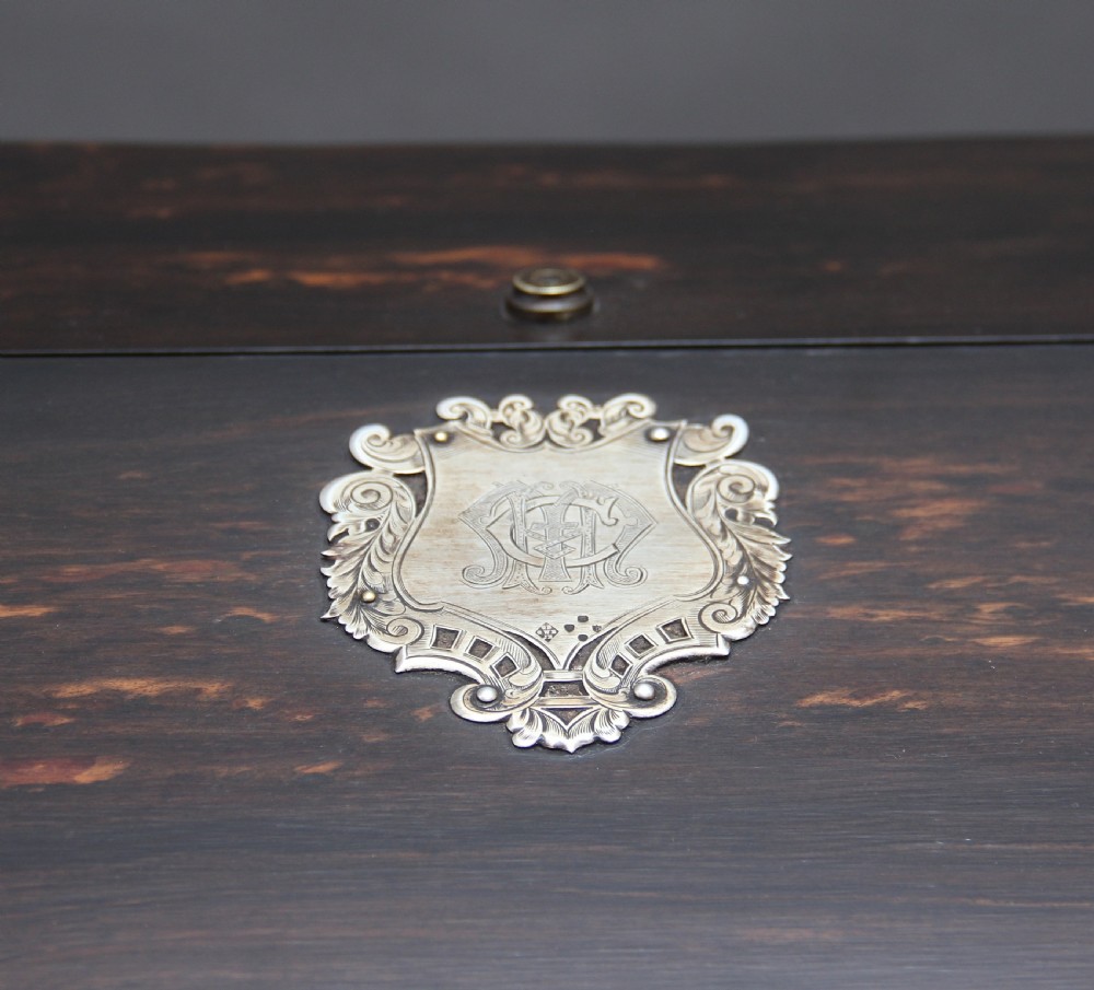 19th Century coromandel writing slope View XIII