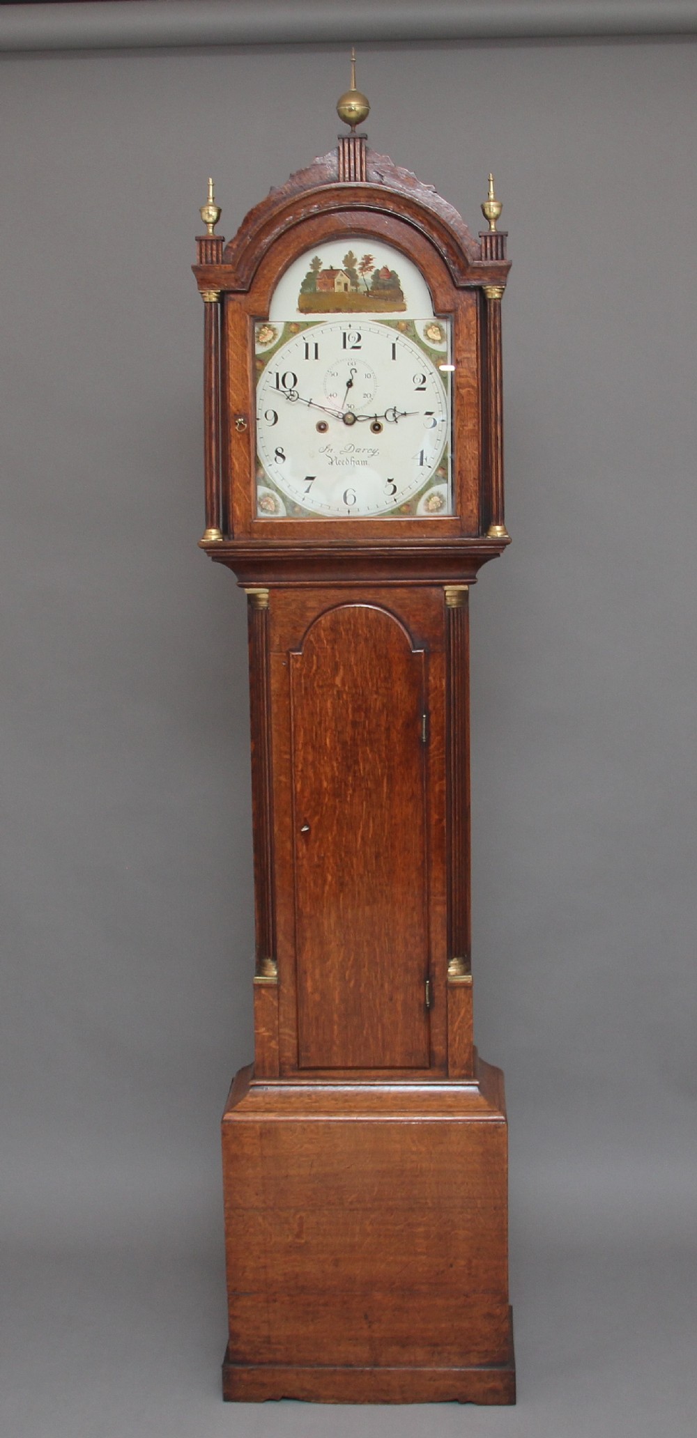 Early 19th Century oak Grandfather clock