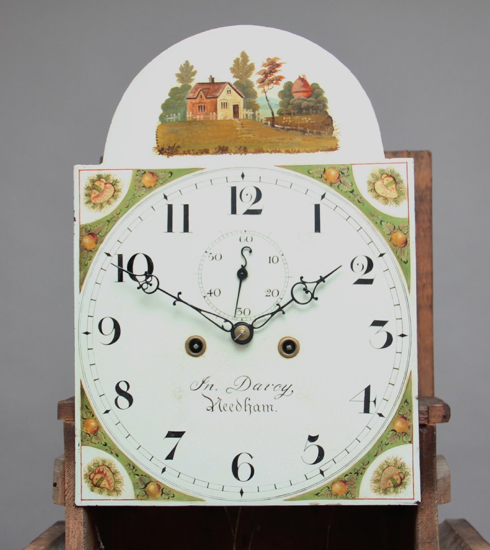 Early 19th Century oak Grandfather clock View III